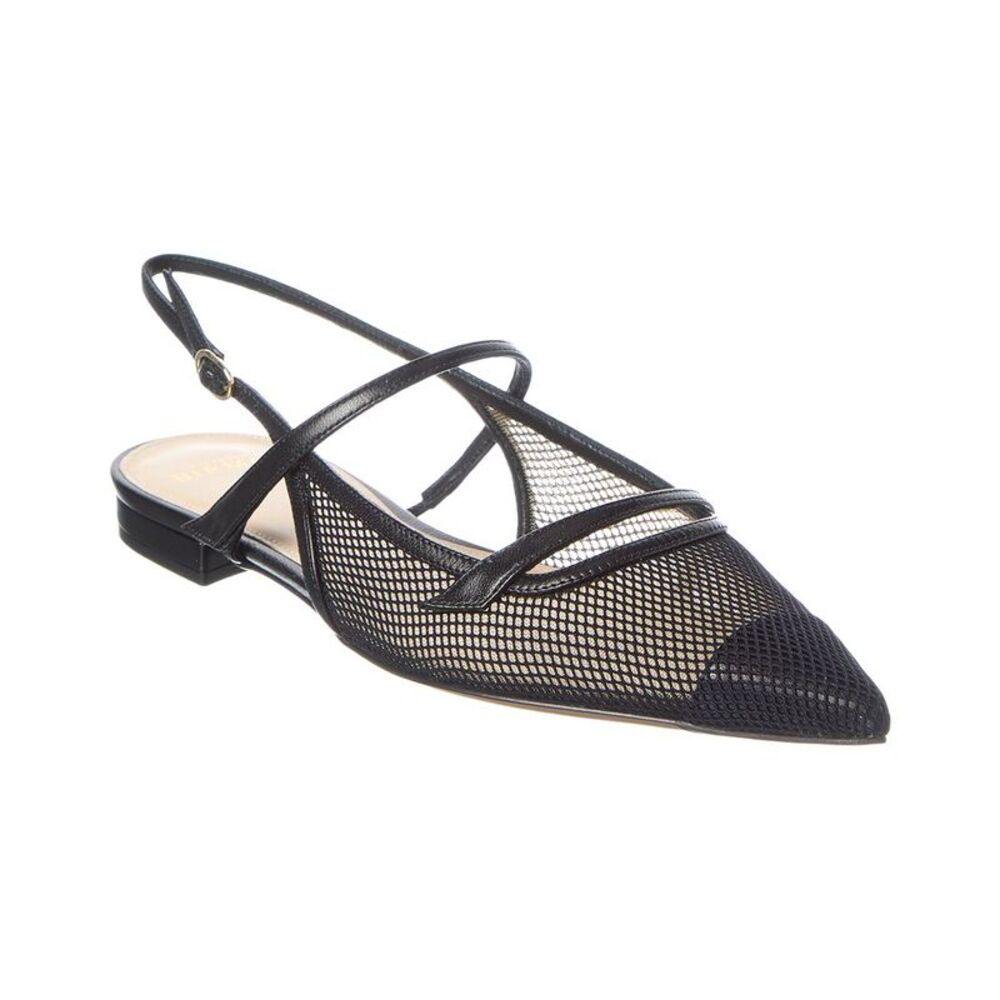 Alexandre Birman Tita Mesh Flat, Black